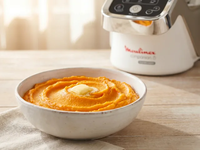 Purée de patate douce — méthode Companion
