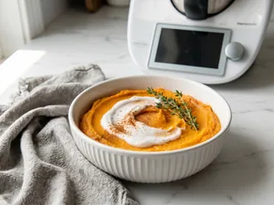 Purée de patate douce — méthode Thermomix